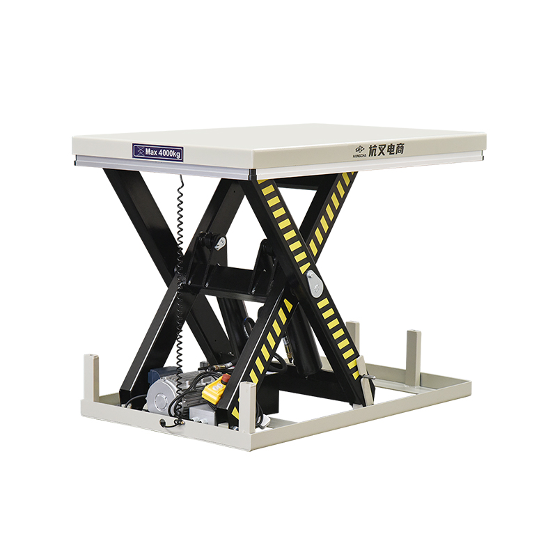 Table élévatrice électrique à ciseaux stationnaire 4 tonnes