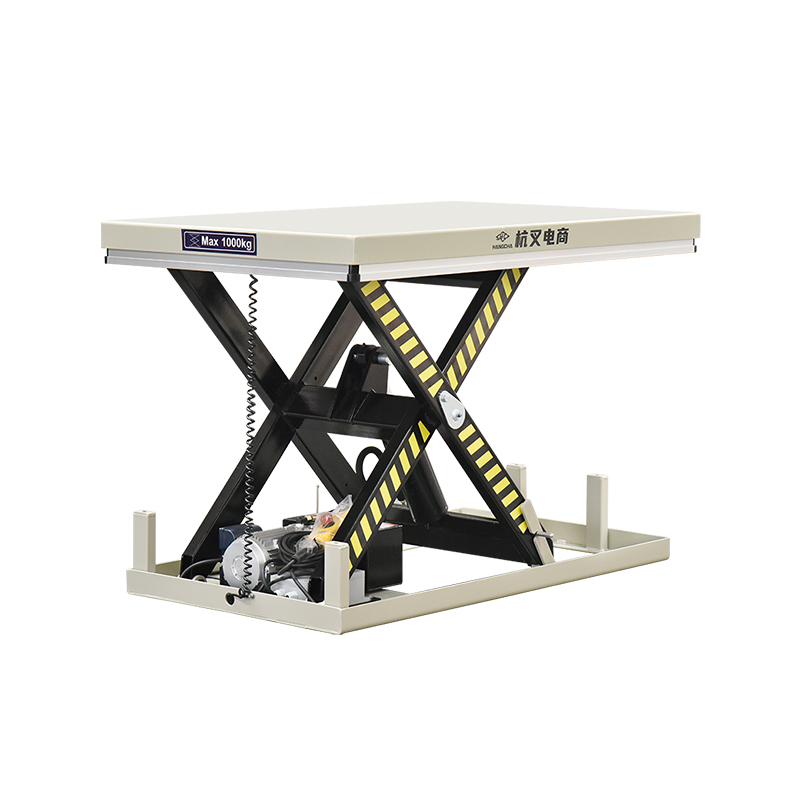 Table élévatrice électrique à ciseaux stationnaire 1 tonnes