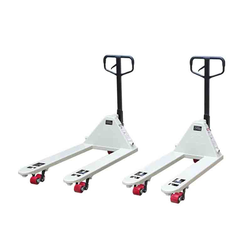 Transpalette manuel de 2,5 tonnes avec roues doubles en PU